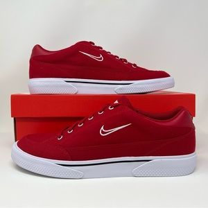 Nike GTS 97 Gym Red White Black Skateboarding Canvas Men's Size 11 12 DA1446-600